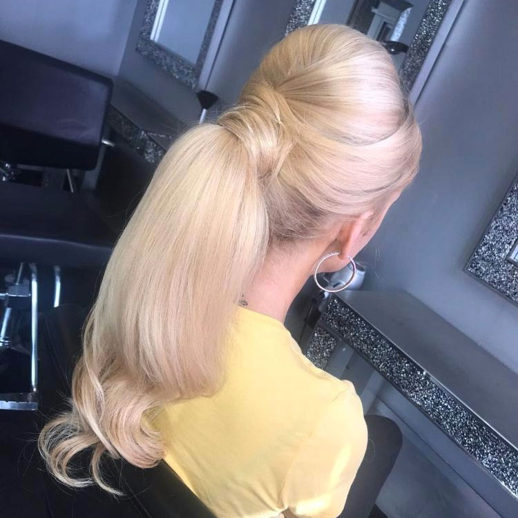 Coloured hair by the Platinum salon, Southport