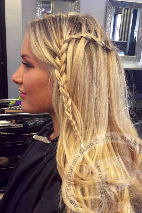 Coloured hair by the Platinum salon, Southport