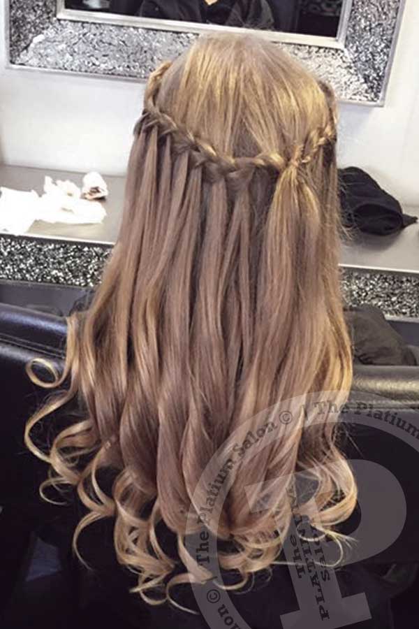 Coloured hair by the Platinum salon, Southport